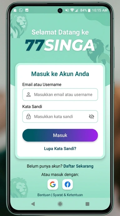 Masuk Akun 77singa: Panduan Lengkap