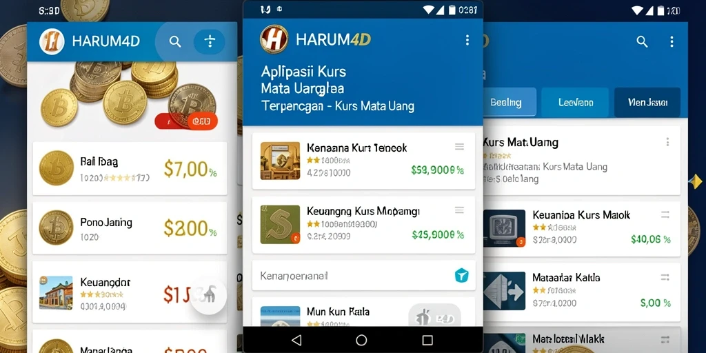 Antarmuka aplikasi HARUM4D yang informatif dan interaktif.
