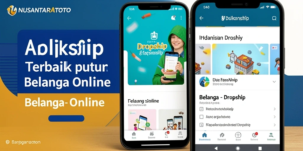 Antarmuka NUSANTARATOTO yang intuitif untuk dropshipping.
