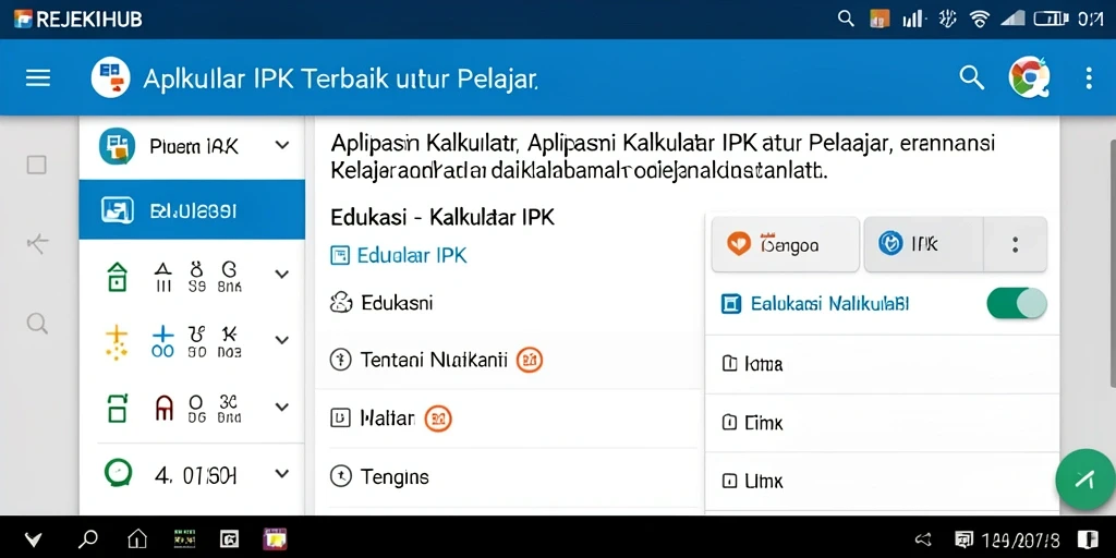 Antarmuka aplikasi REJEKIHUB yang jelas dan fungsional.