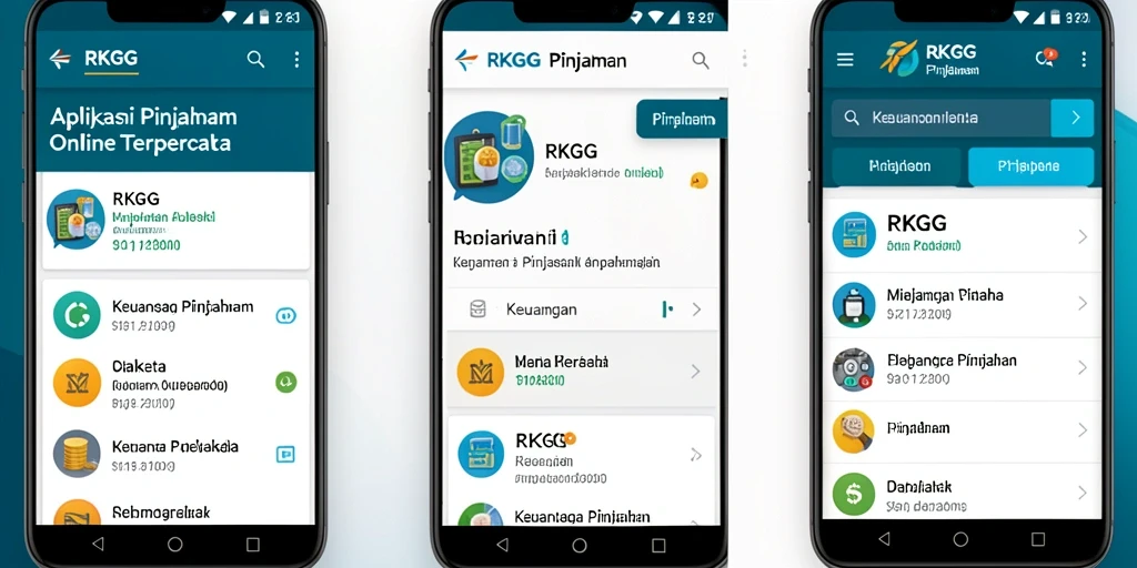 Antarmuka aplikasi RKGG yang sederhana dan mudah digunakan.